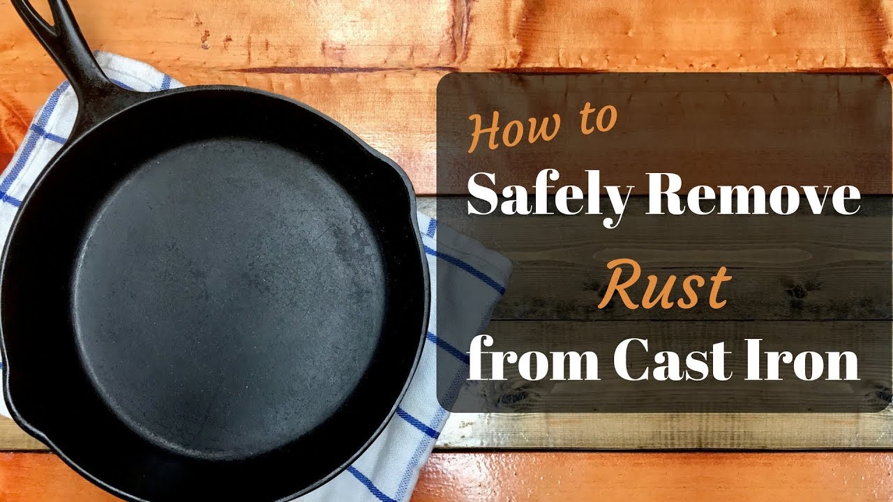 Restoring Rusted Cast Iron Cookware Guide