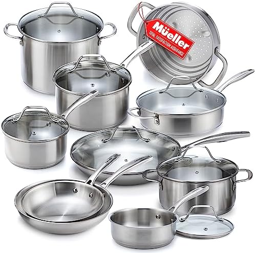 Mueller Stainless Steel Cookware Reviews