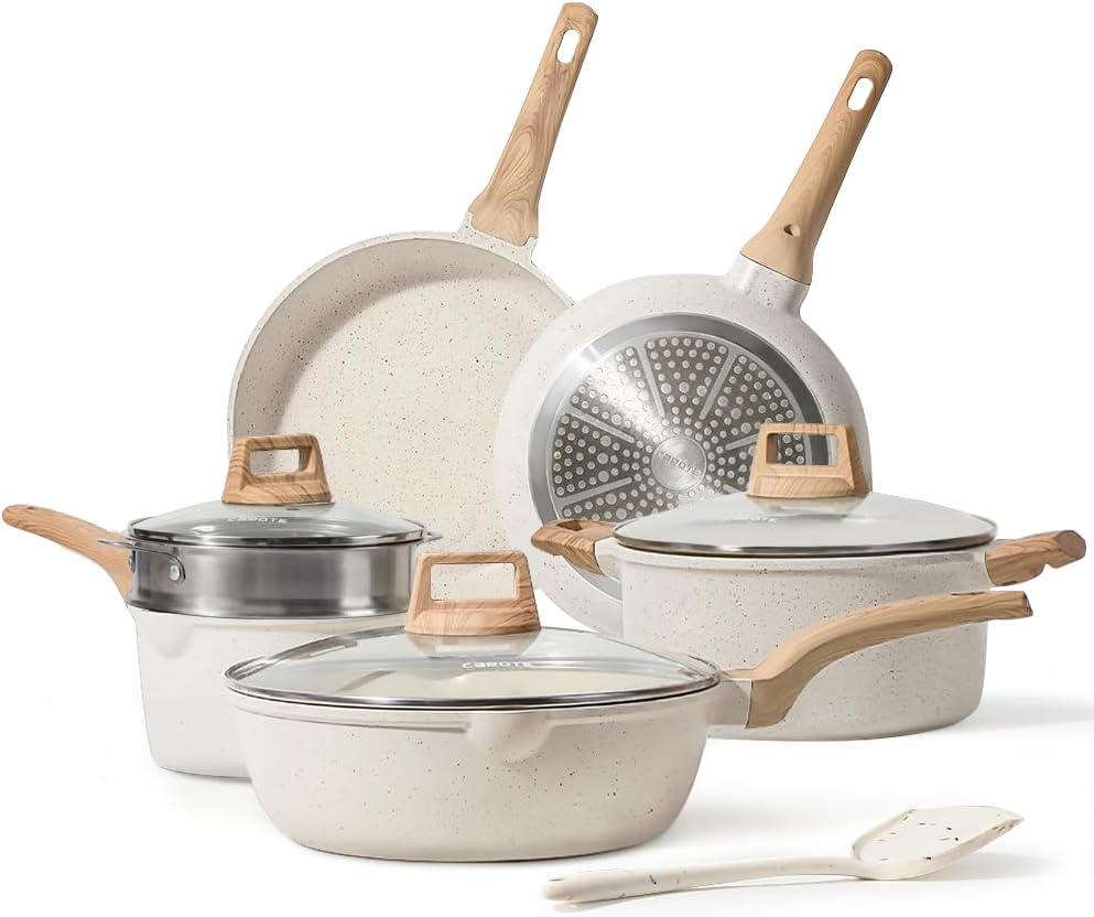 Carote White Granite Cookware