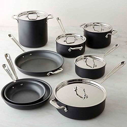All-Clad Ns1 Nonstick Induction 10-Piece Cookware Set