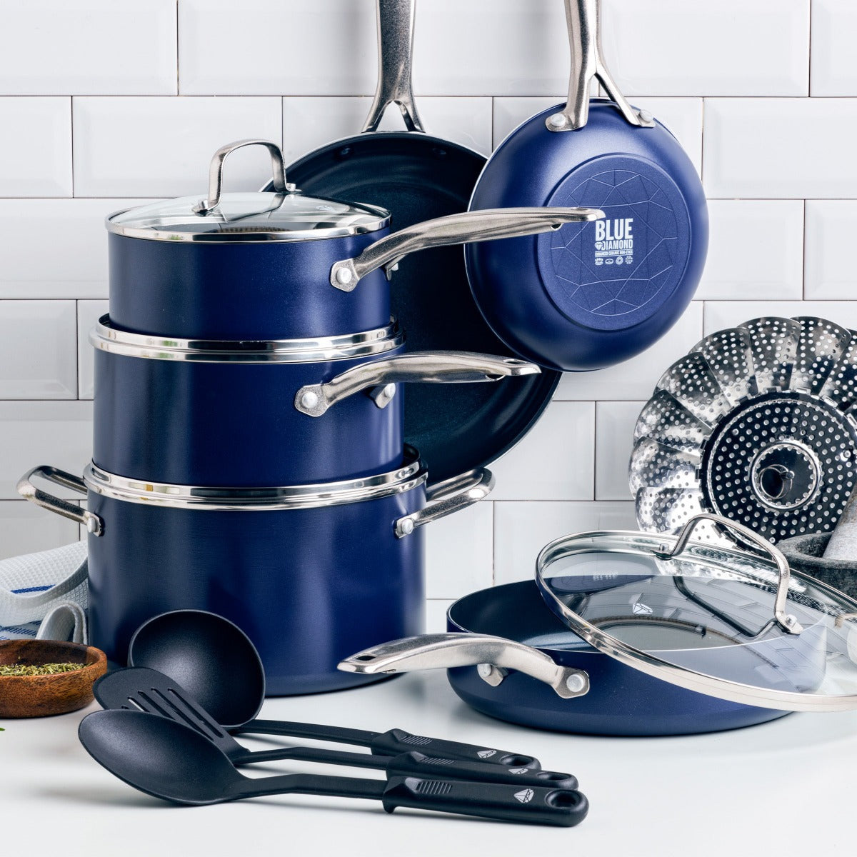Blue Diamond Cookware Sets