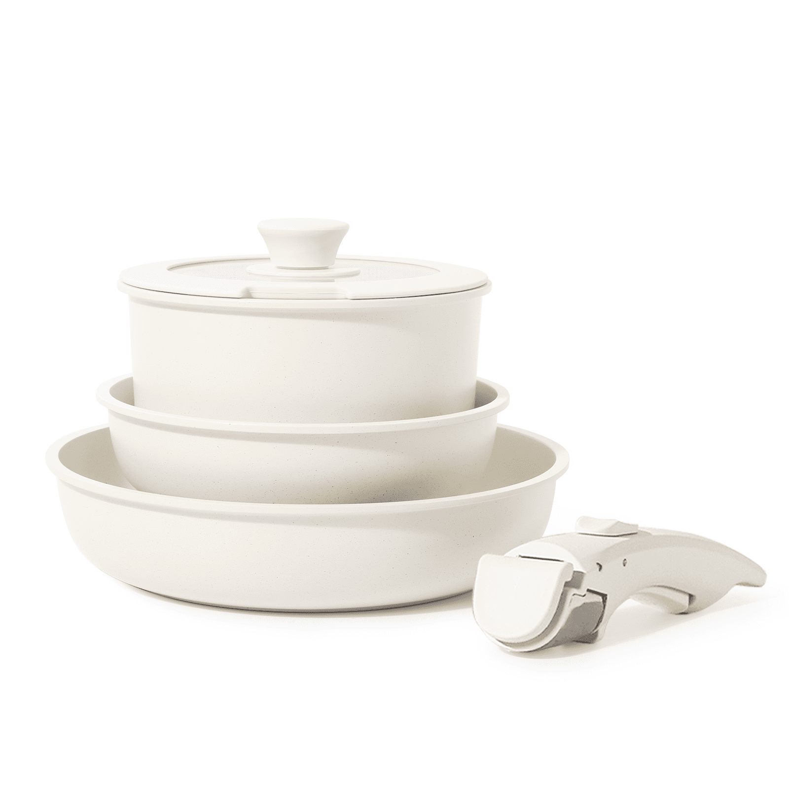 Carote White Granite With Removable Handles Cookware Review