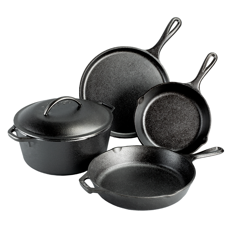 Cast Iron Cookware With Lid