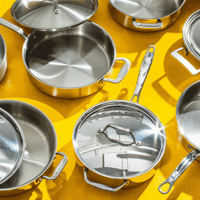 Fully Clad Stainless Steel Cookware