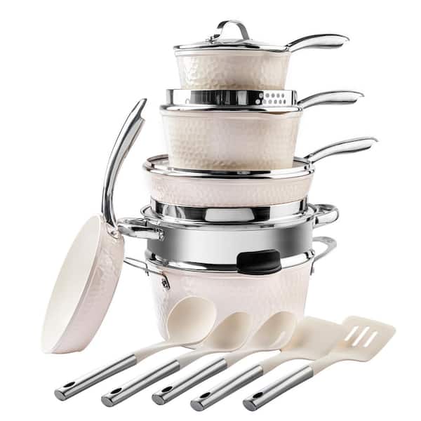Gotham Steel Hammered Cookware Set Reviews
