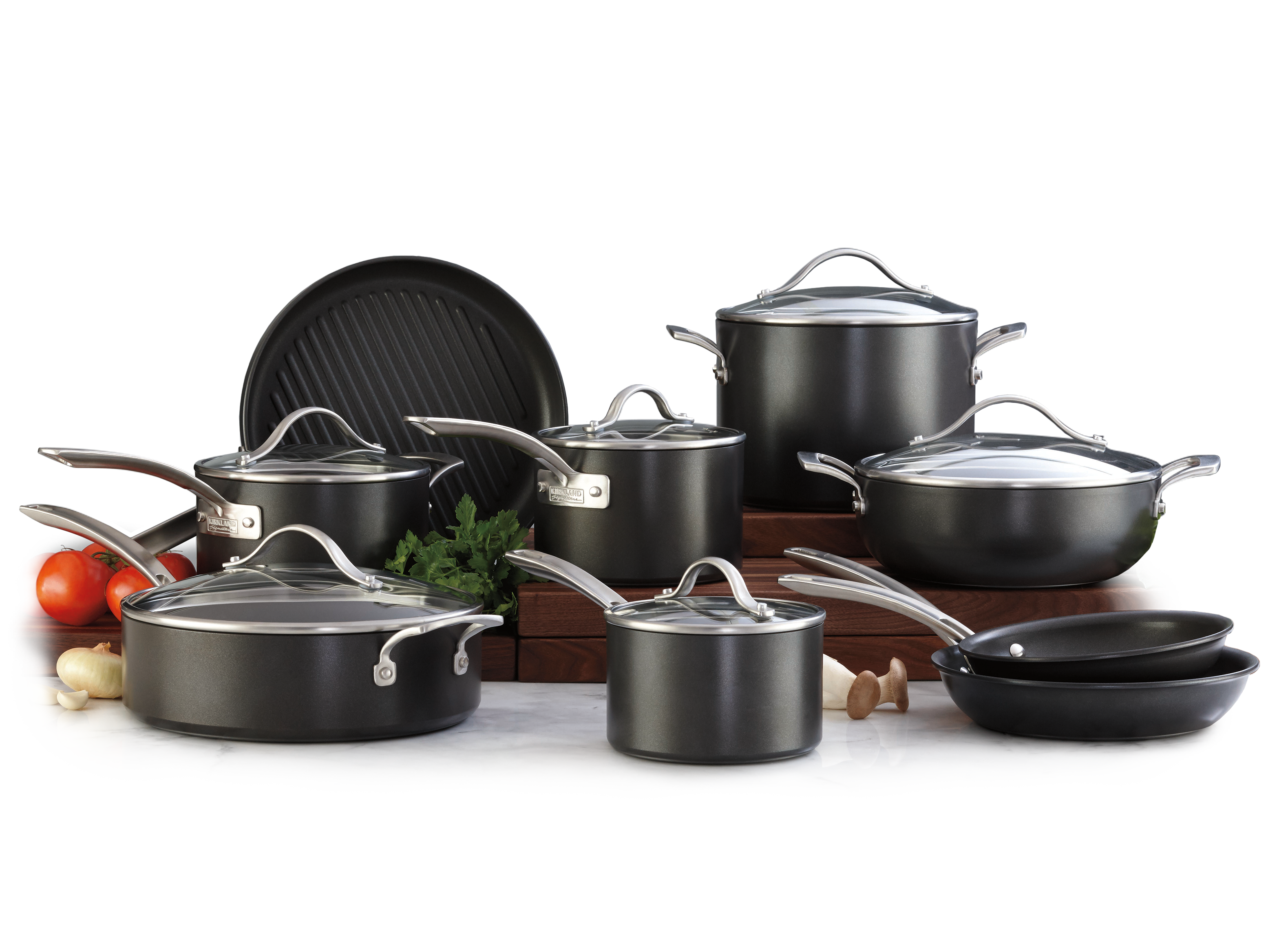 Kirkland Hard Anodized Cookware
