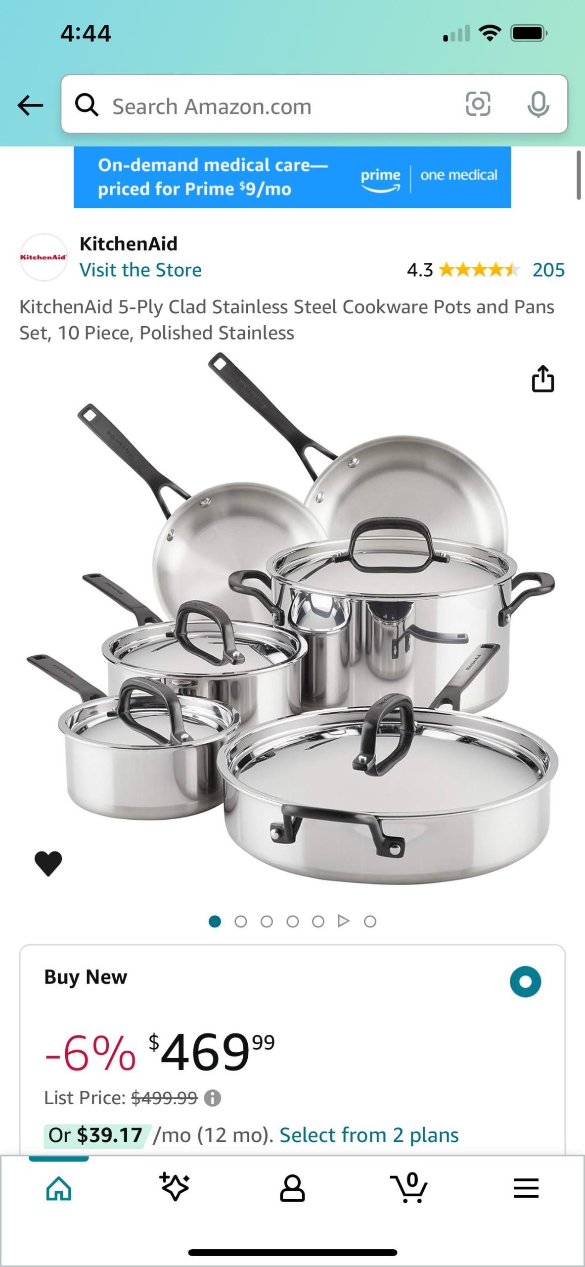 Kitchenaid Stainless Cookware Reviews