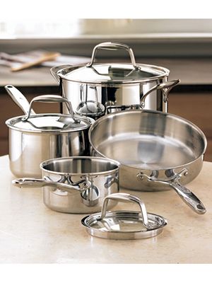 Pampered Chef Stainless Cookware