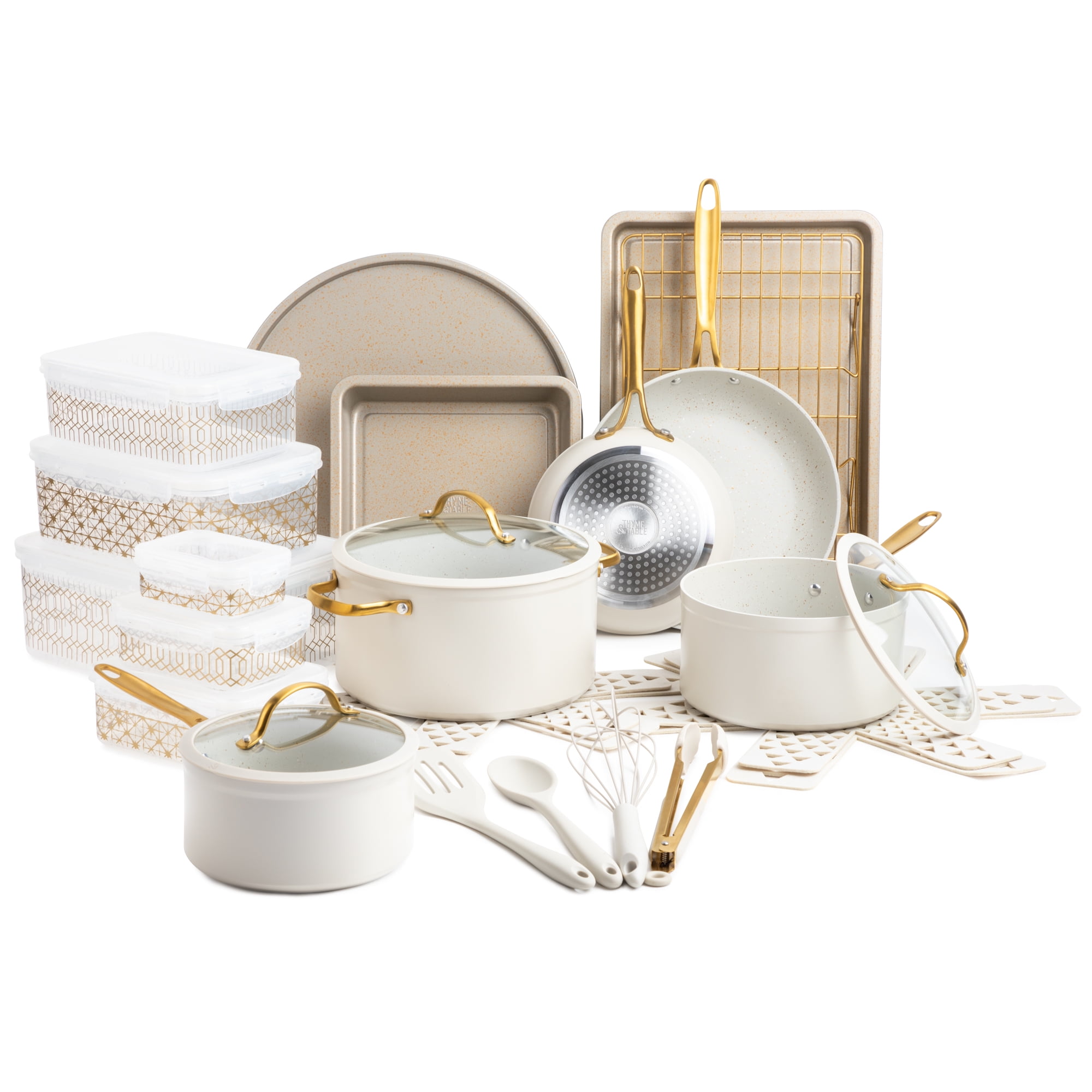 Thyme And Table Cookware Set 32-Piece