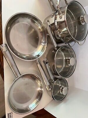 Wolfgang Puck Stainless Steel Cookware Set