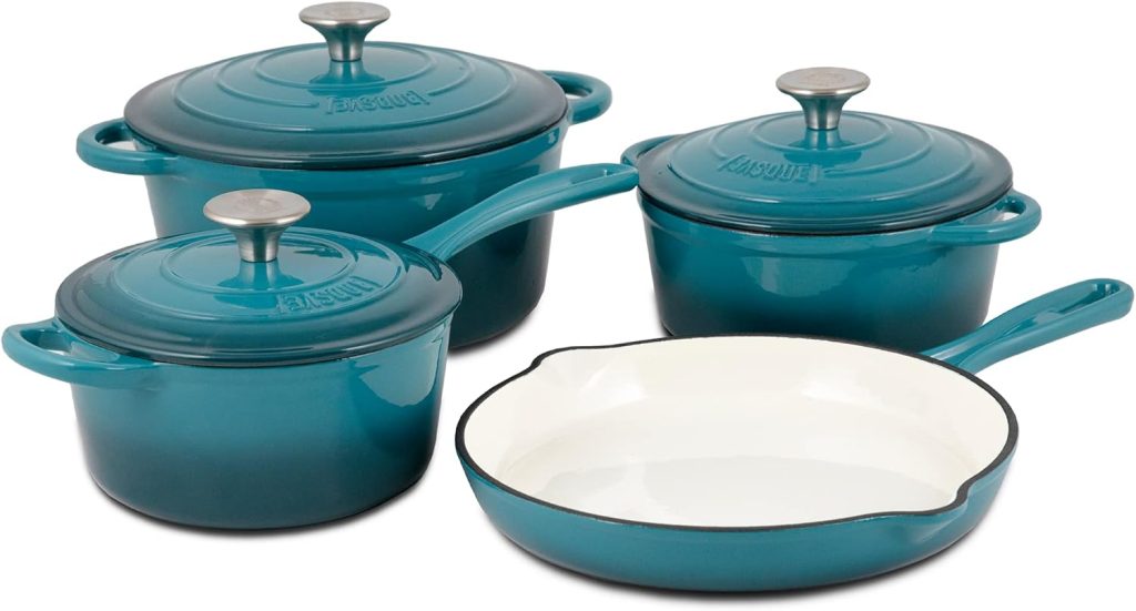 Basque Enameled Cast Iron Cookware Set