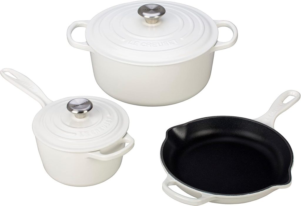 Le Creuset Enameled Cast Iron Signature Cookware Set