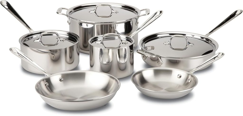 All Clad Stainless Steel Cookware