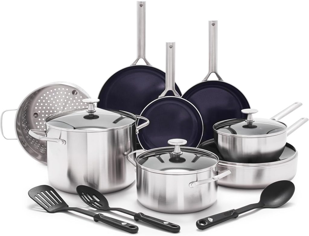 Blue Diamond Cookware Set