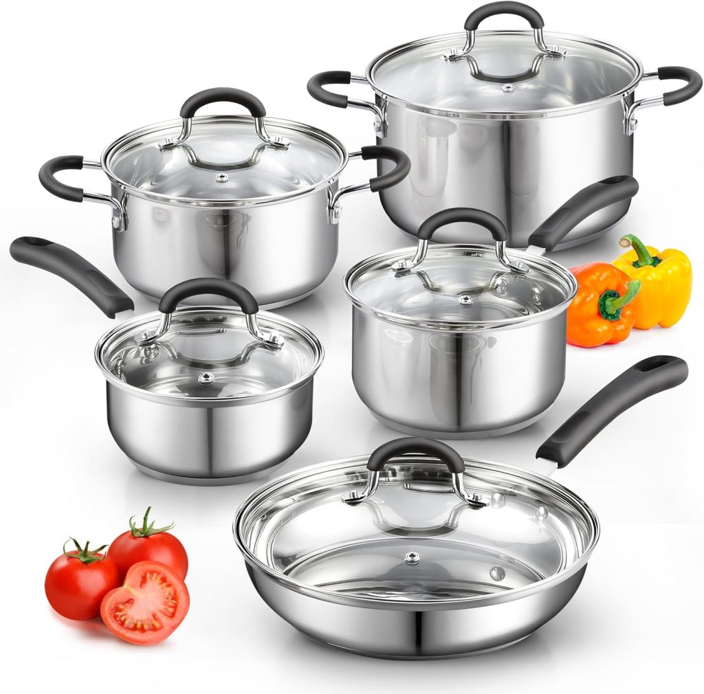 Cook N Home Stainless Steel Cookware