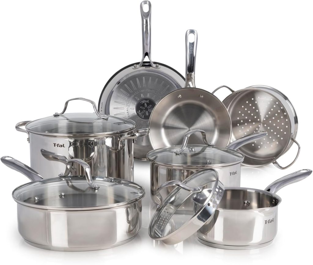 T-Fal Cookware Reviews Stainless Steel