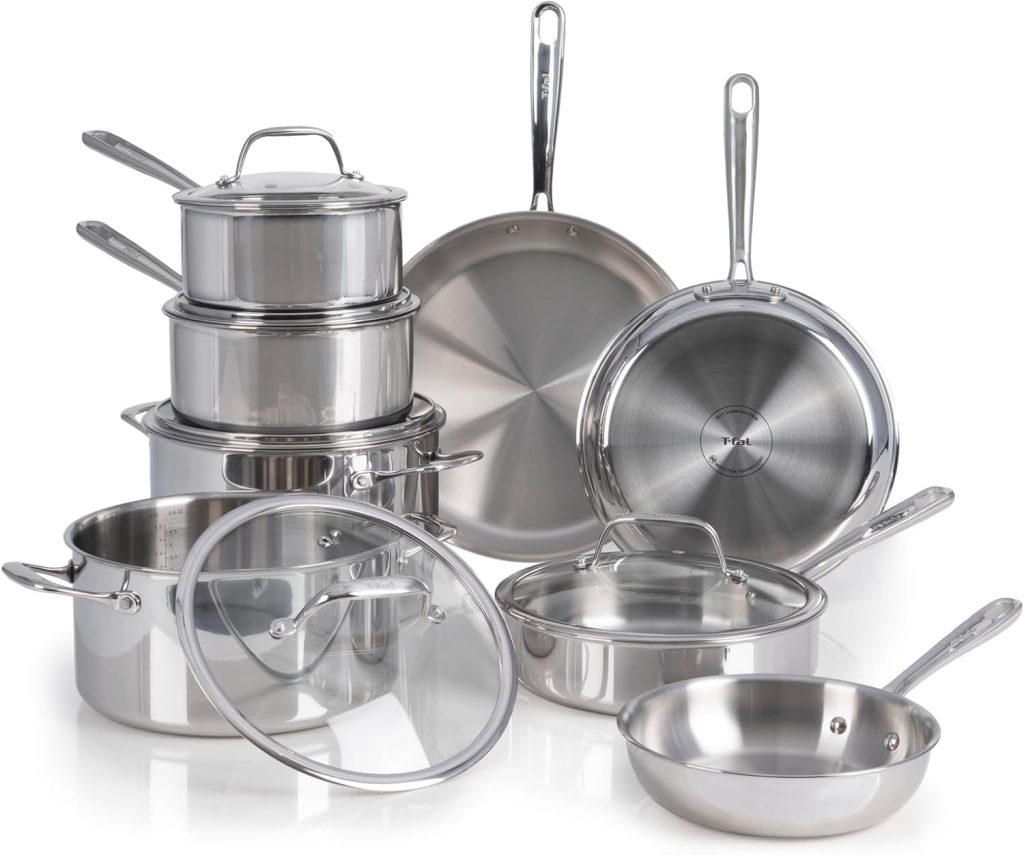 T Fal Stainless Steel Cookware