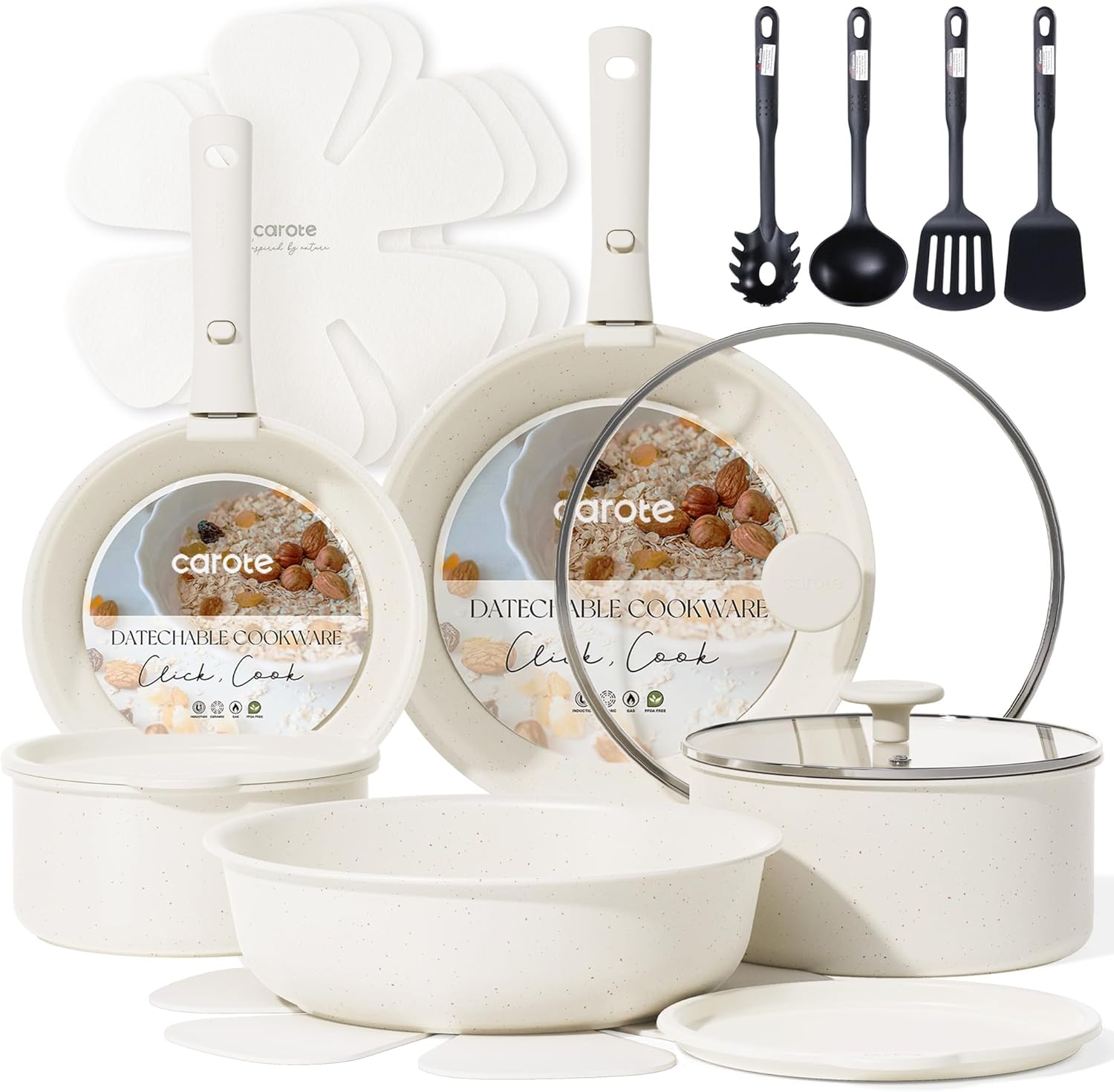 CAROTE 11pcs Pots and Pans Set Review