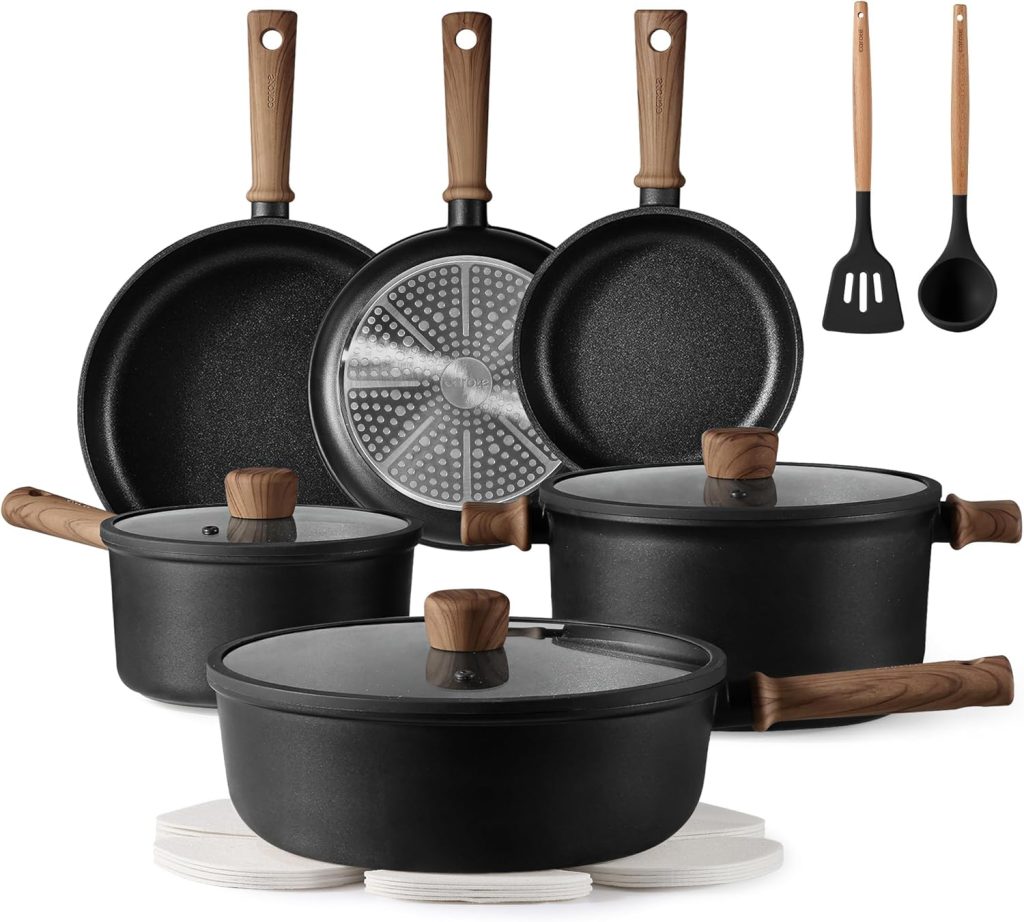 CAROTE Nonstick Pots and Pans Review