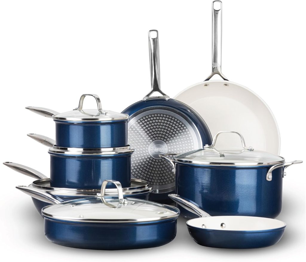 Gotham Steel Lightweight Cast Iron Cookware