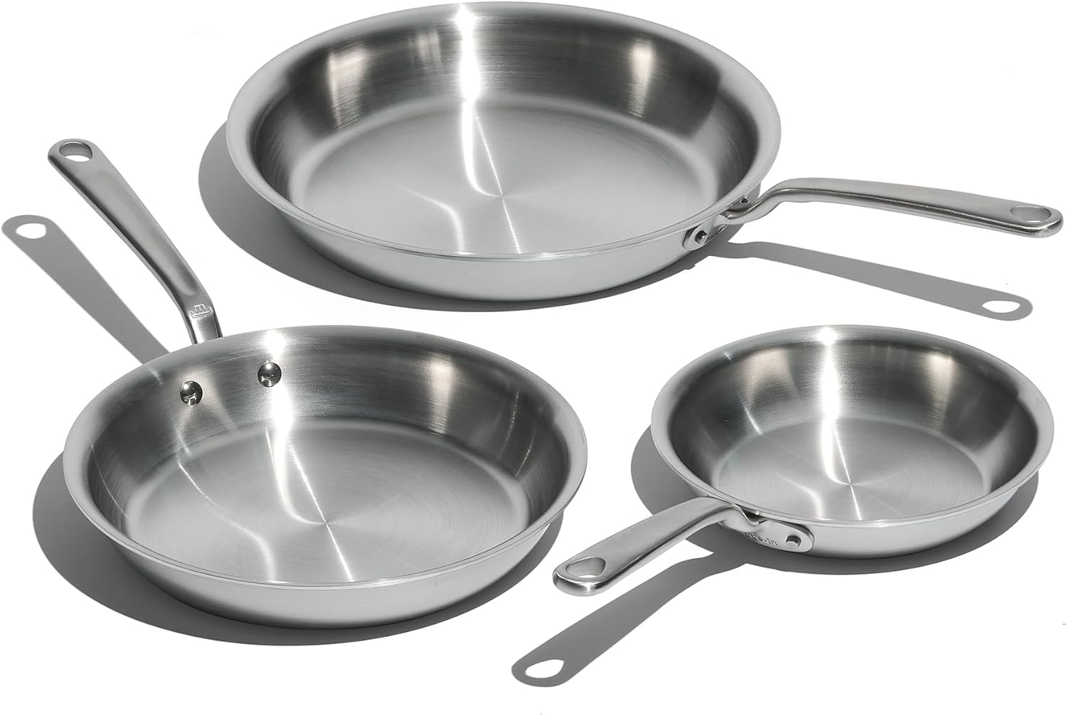 Made In Cookware – 3-Piece Stainless Frying Pan Set Review!