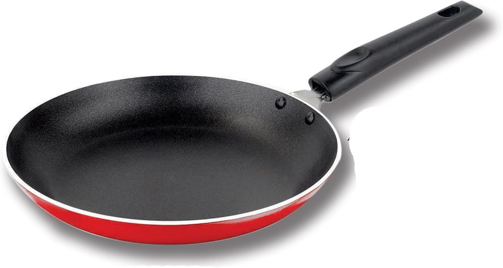 Nirlon Non-Stick Aluminium Tadka Pan - 120mm