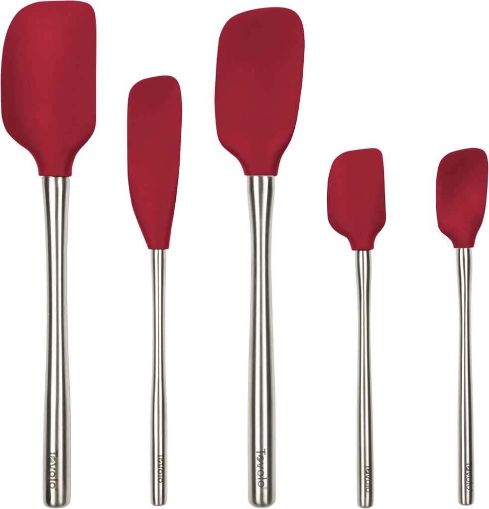 Tovolo Flex-Core All Silicone Spatula Set
