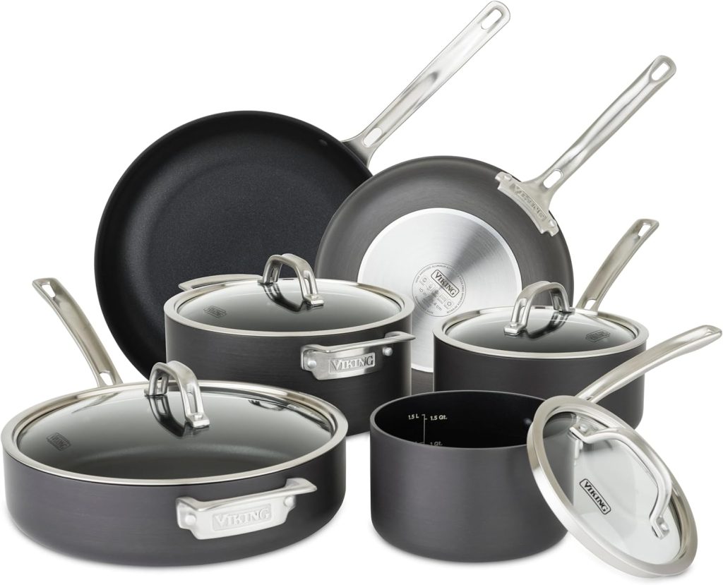 Viking Hard Anodized Nonstick 10-Piece Set