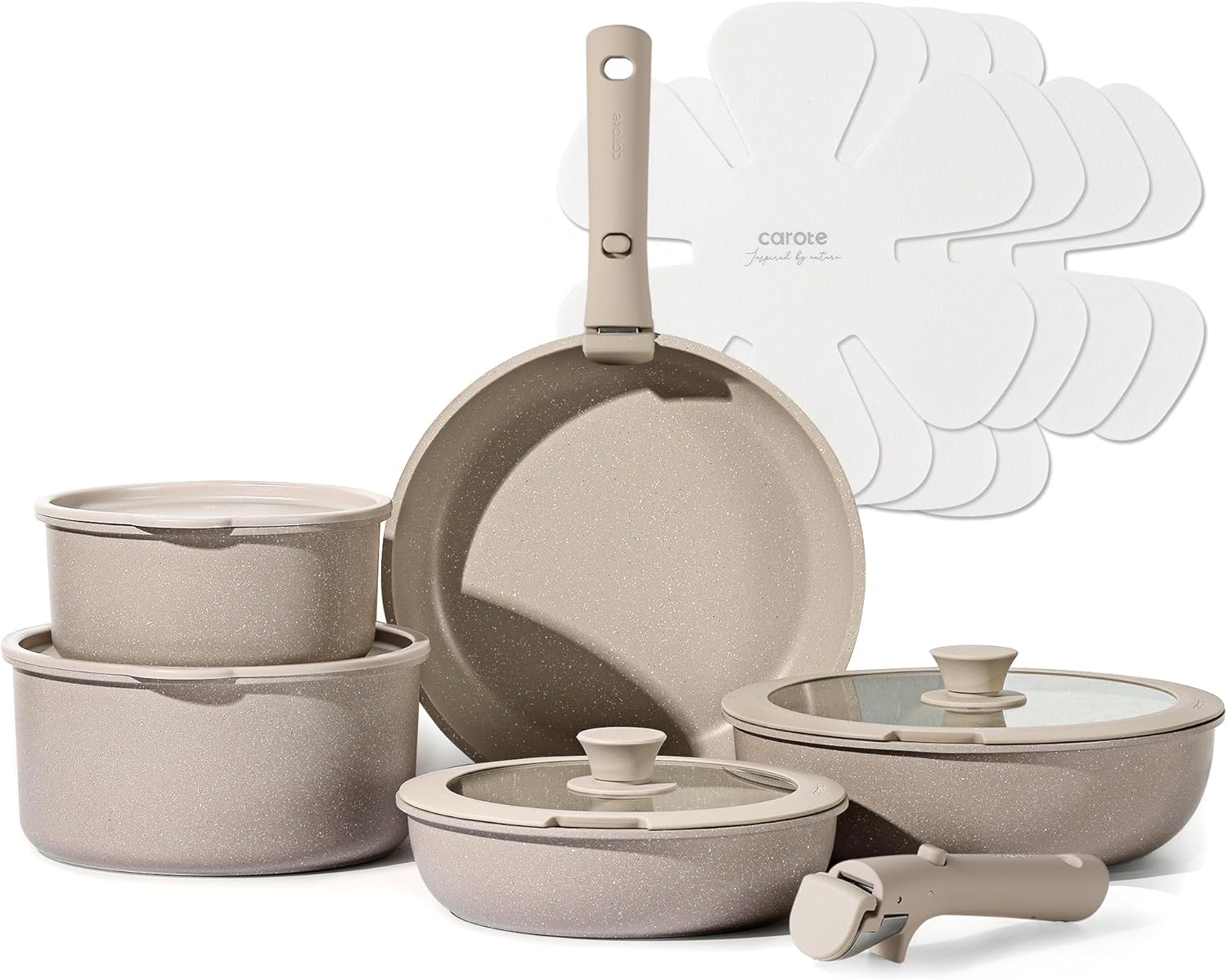CAROTE 15pcs Pots and Pans Set Review