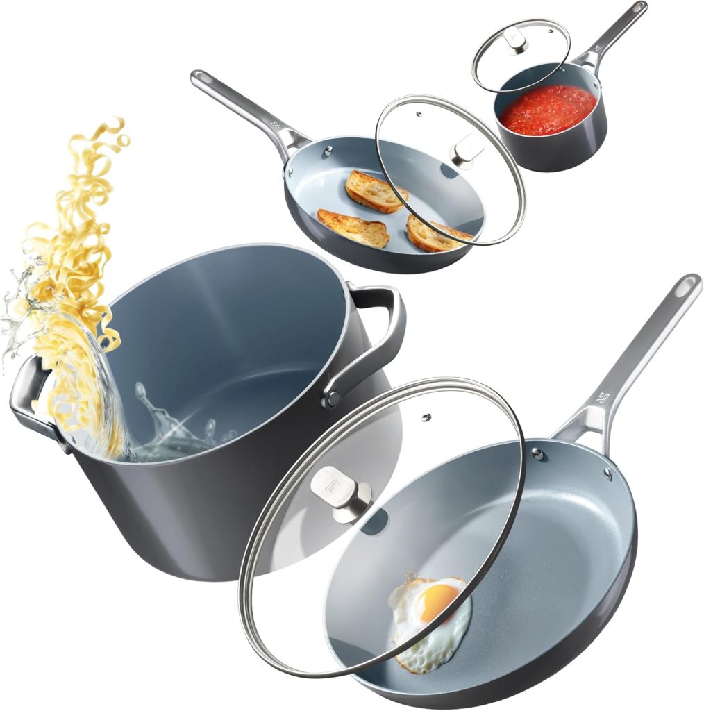 Greater Goods Chefs Grade Ceramic Nonstick Cookware Set Review