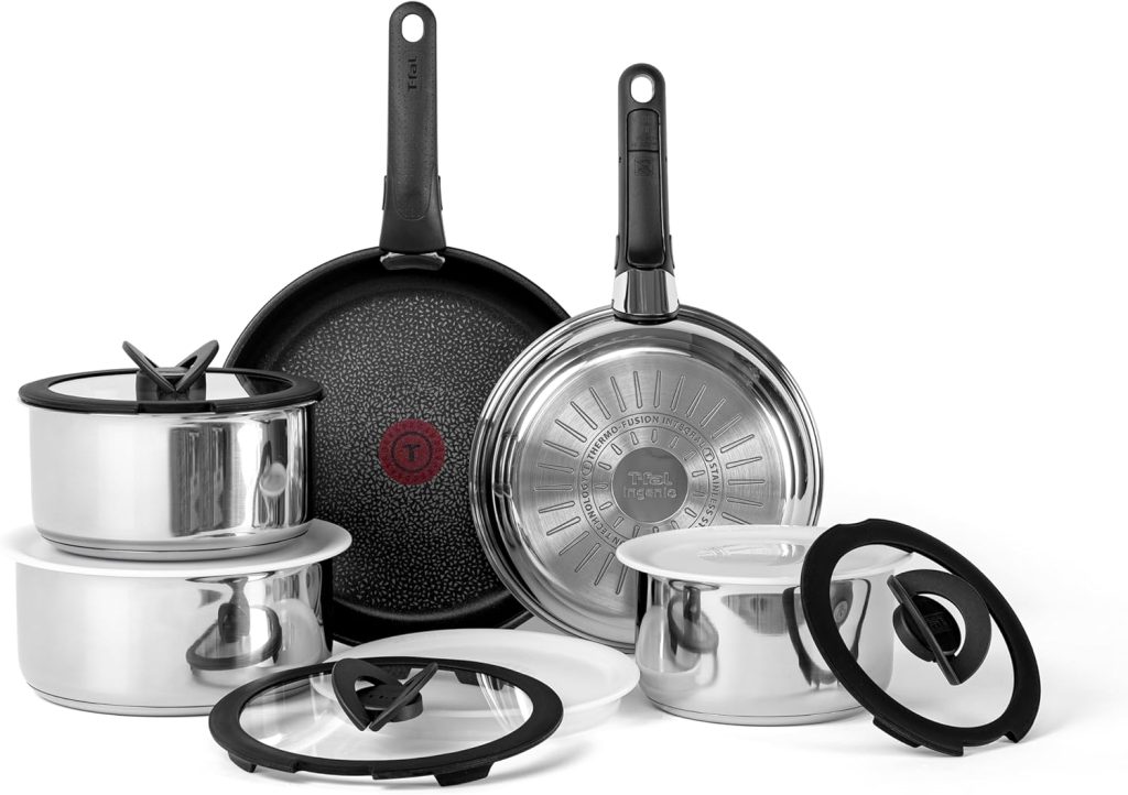 T-fal Ingenio Nonstick Cookware Set with Removable Handle
