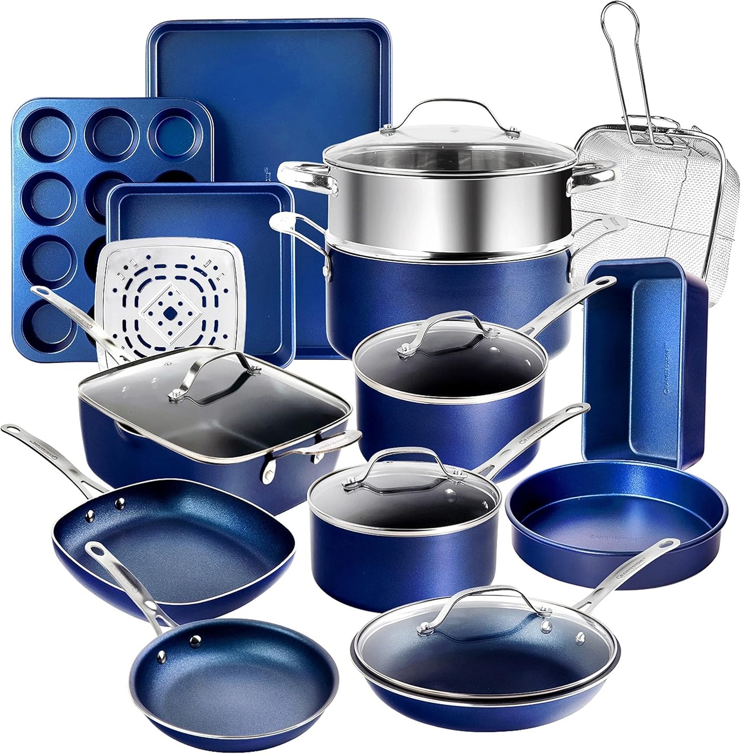 11 Best Granite Cookware Sets – Detailed Reviews, Buying Guide & FAQs!