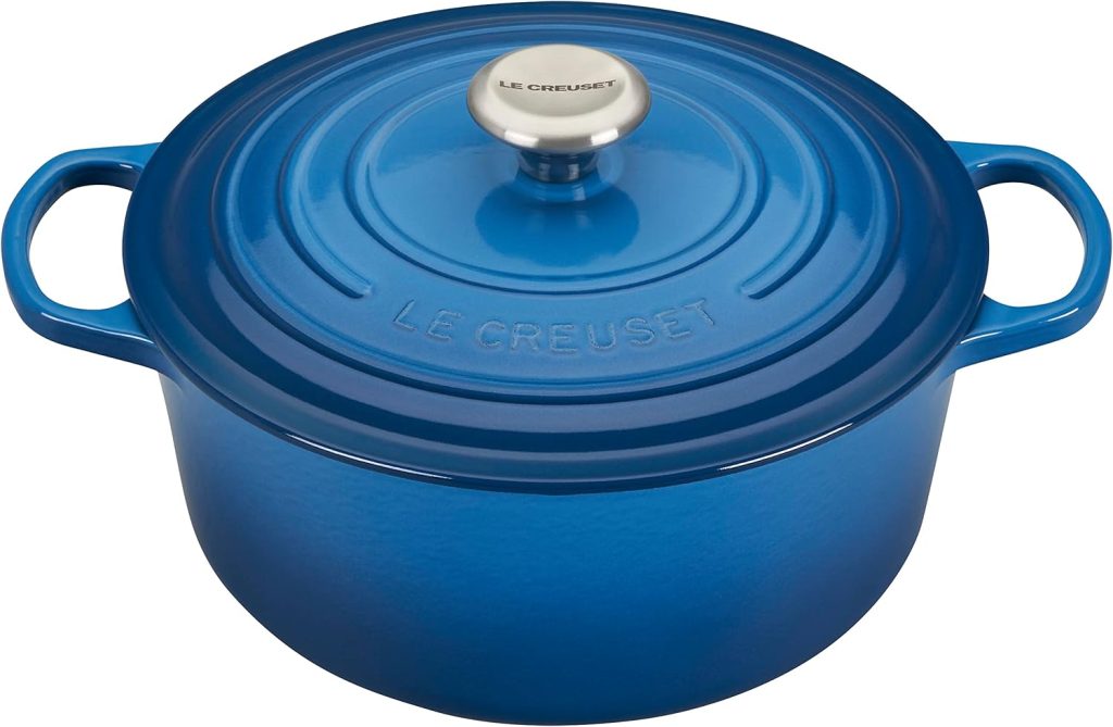 Le Creuset Enameled Cast Iron Signature Round Dutch Oven (5.5-Quart)