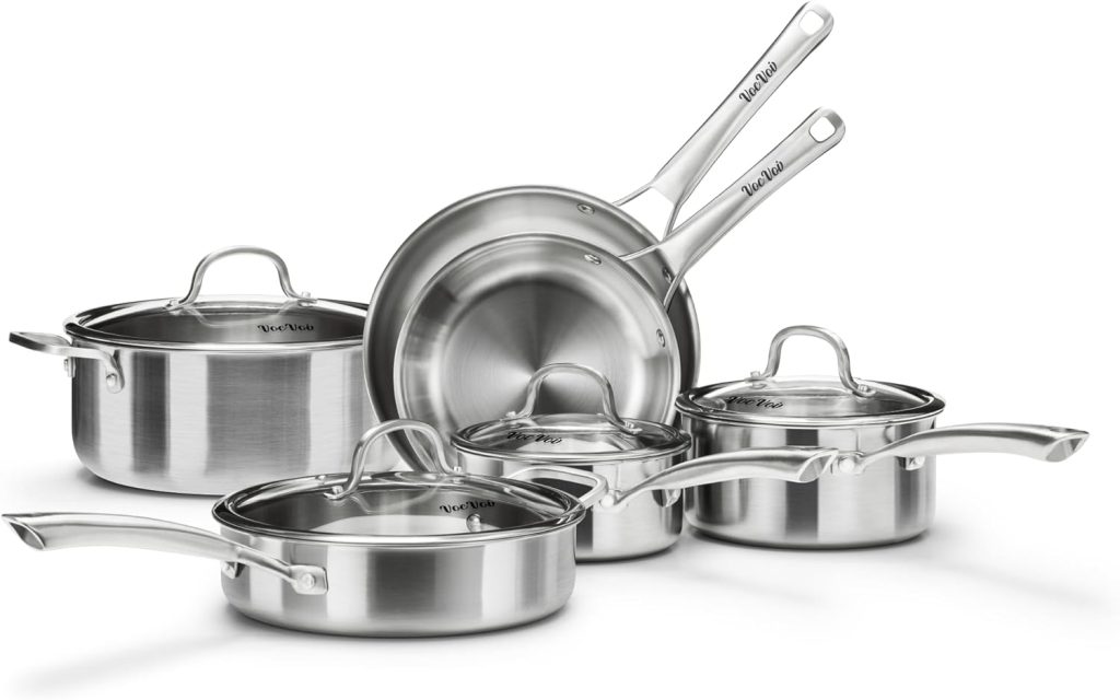 Stainless Steel Cookware Set Review