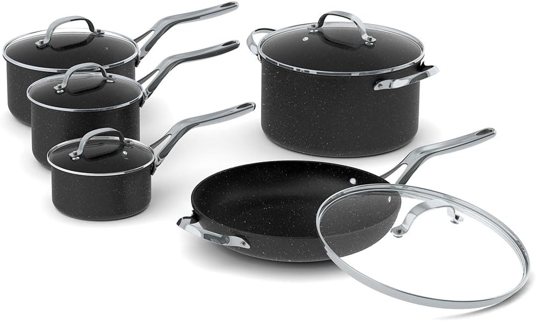 Starfrit The Rock 10PC Non-Stick Cookware Set Review!
