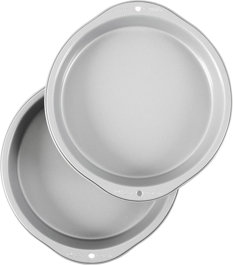 Wilton Recipe Right Non-Stick 9-Inch Round Cake Pans (2-Pack)