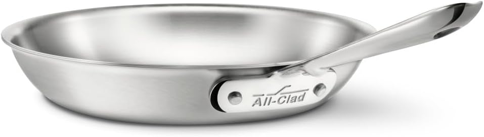 All-Clad D5 Brushed Stainless Steel 12" Fry Pan with Lid
