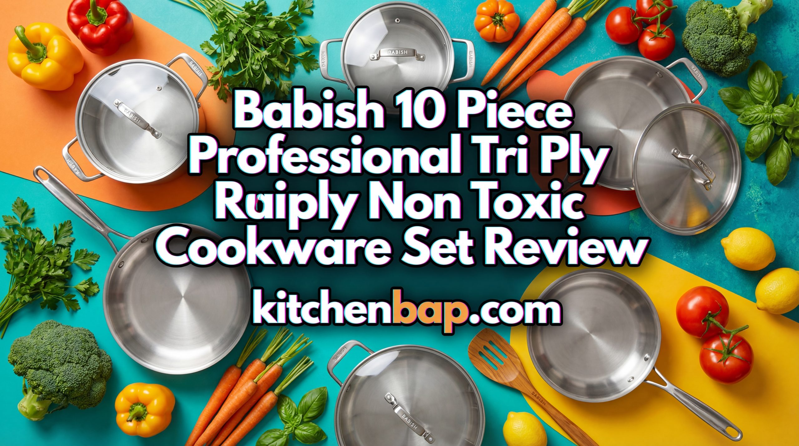 Babish 10 Piece Professional Tri Ply Non Toxic Pots and Pans Cookware Set Review: Is This the Ultimate Kitchen Upgrade?