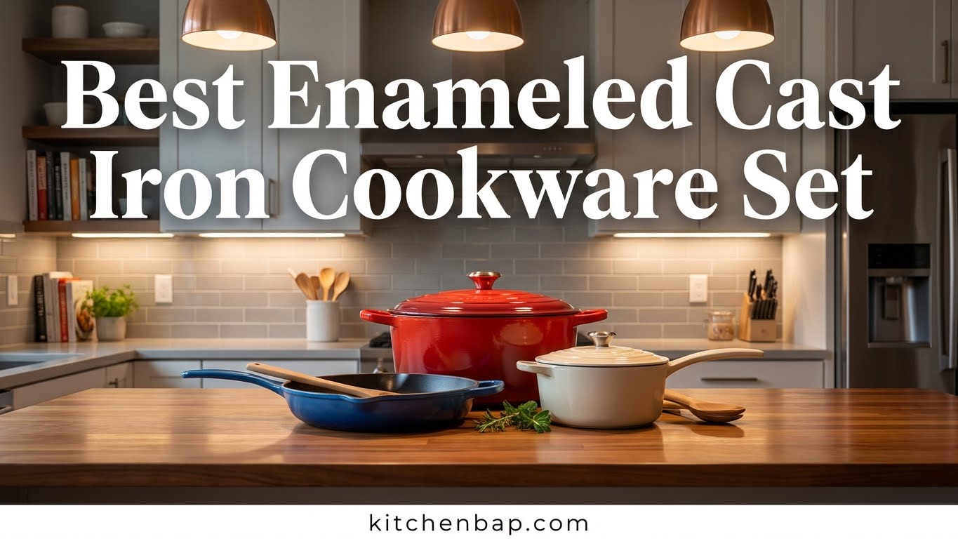 11 Best Enameled Cast Iron Cookware Set – Detailed Reviews, Buying Guide & FAQs!