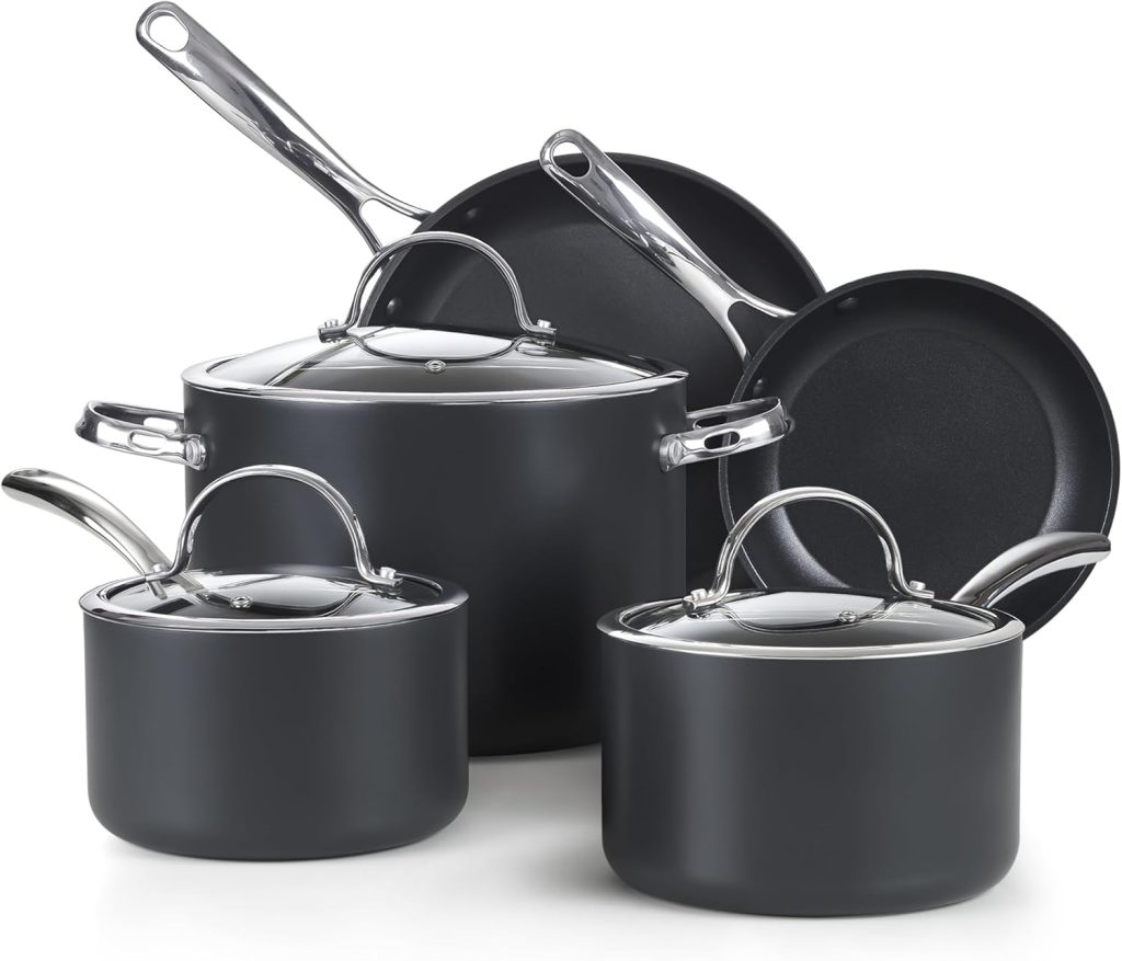 Cooks Standard 8-Piece Nonstick Hard Anodized Cookware Set Review