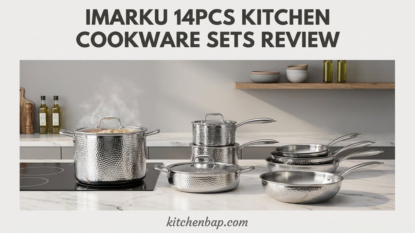 Imarku 14PCS Kitchen Cookware Sets Review:Professional-Grade Cookware for the Modern Home Chef!