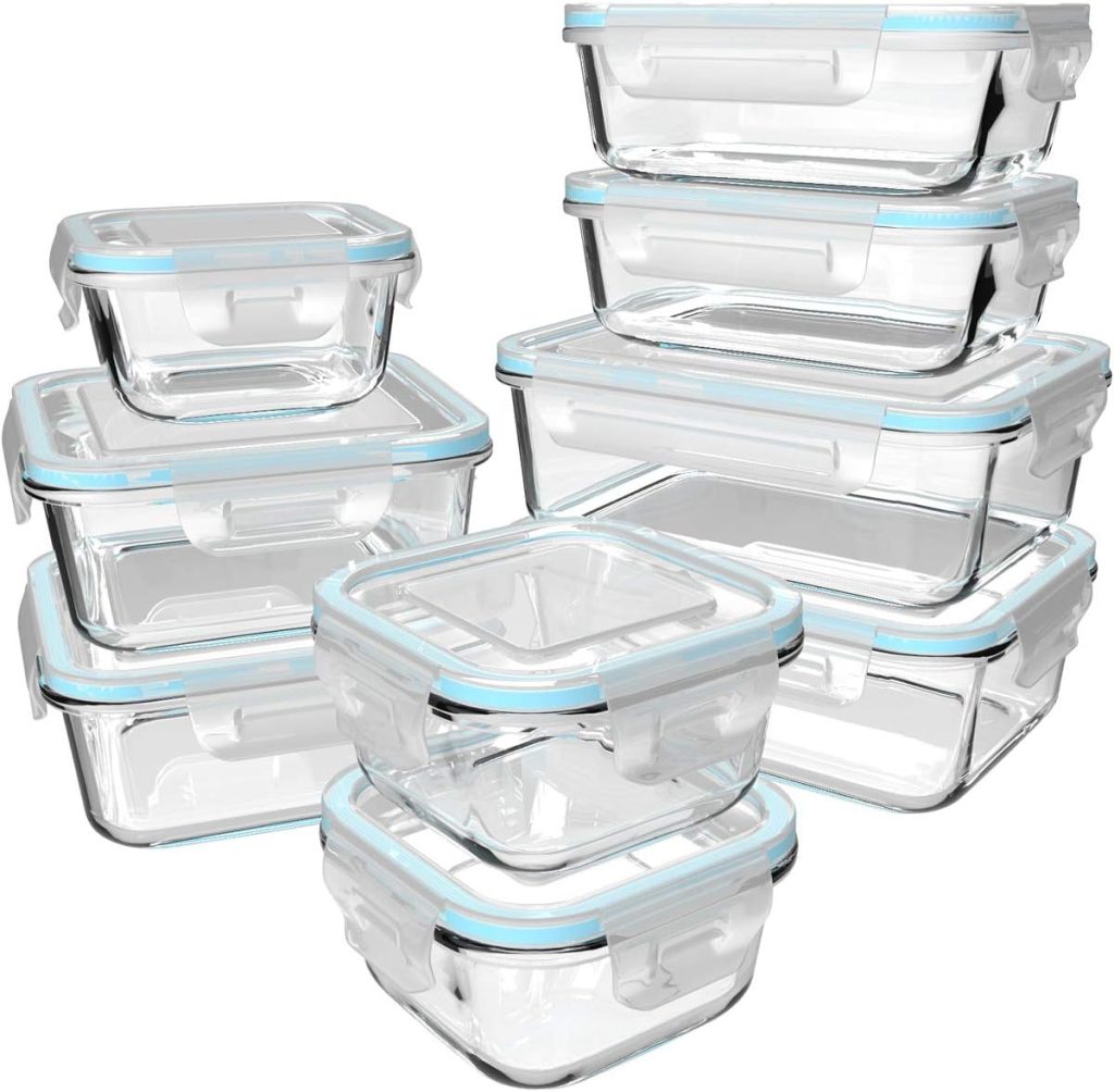 Pyrex Simply Store 18-Piece Glass Food Storage Set