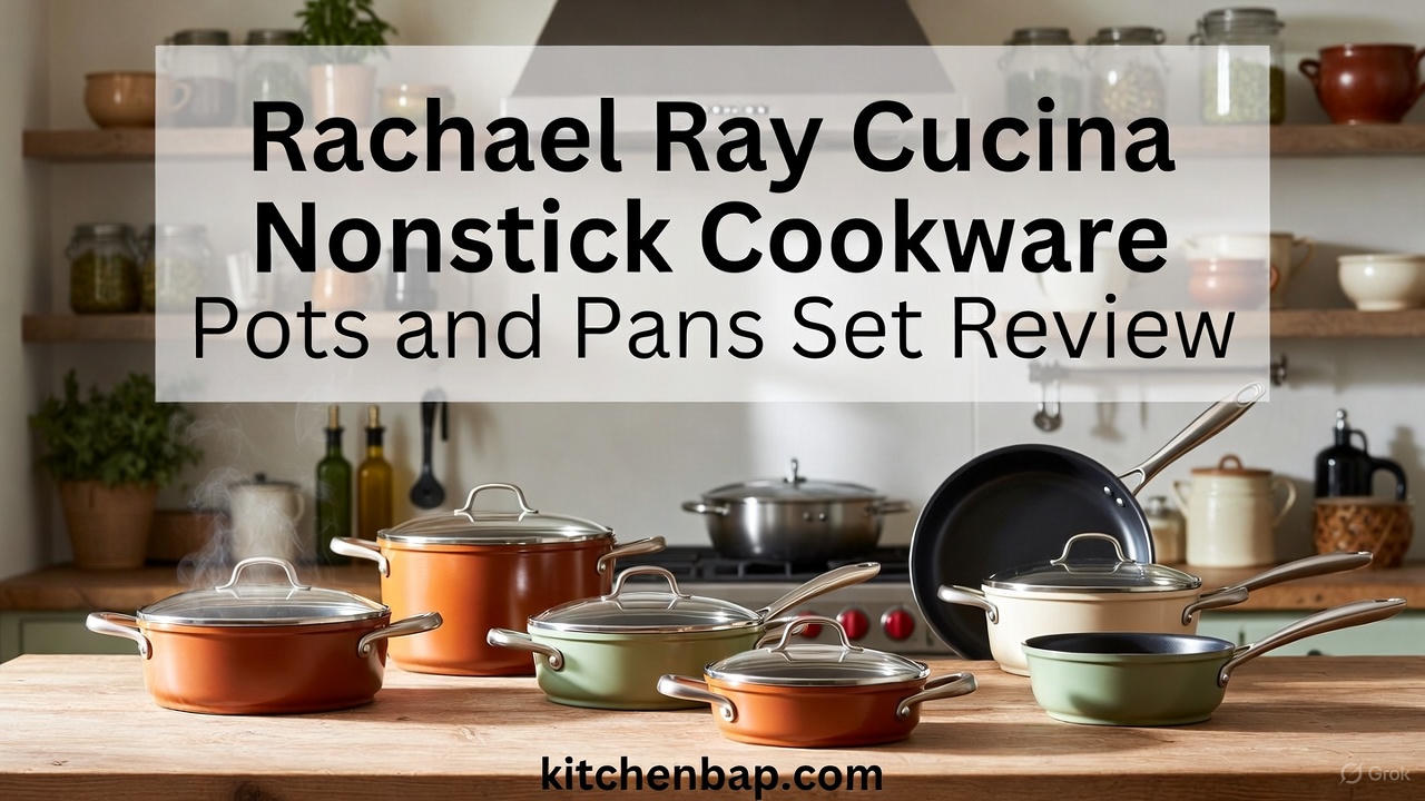 Rachael Ray Cucina Nonstick Cookware Pots and Pans Set Review: Is This Rustic Italian-Inspired Cookware Worth Your Money?