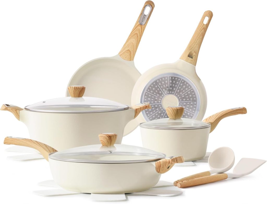 SENSARTE Ceramic Cookware Sets Review