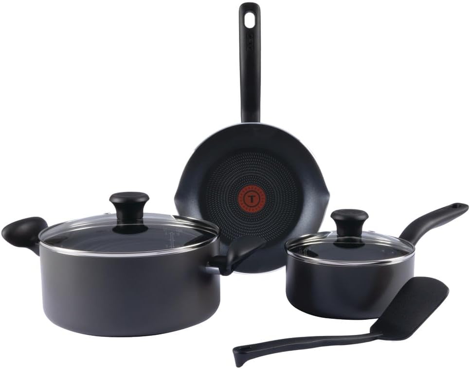 T-fal Initiatives Granite Non-Stick Cookware Set