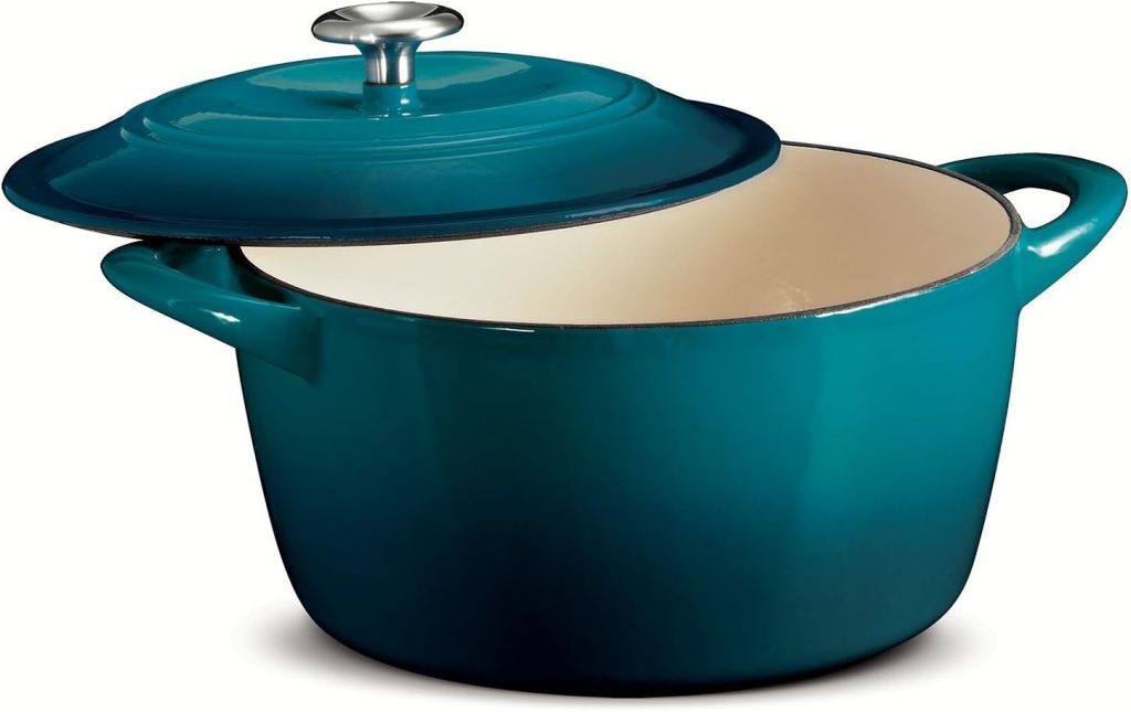 Tramontina Enameled Cast Iron 6.5 Quart Covered Round Dutch Oven