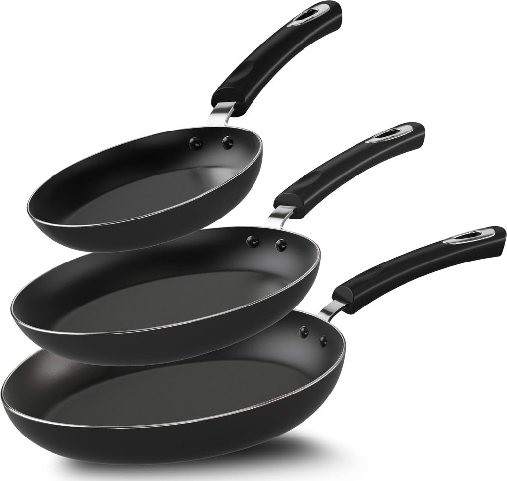 Utopia Kitchen Nonstick Cookware 3 Piece Omelette Pan Skillet Set Review