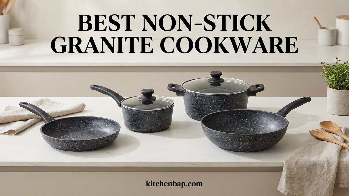11 Best Non-Stick Granite Cookware – Detailed Reviews, Buying Guide & FAQs!