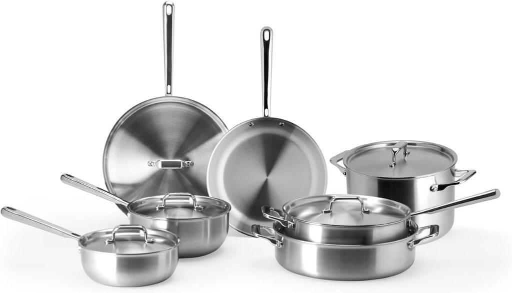 Misen 5-Ply Stainless Steel Cookware Set Review