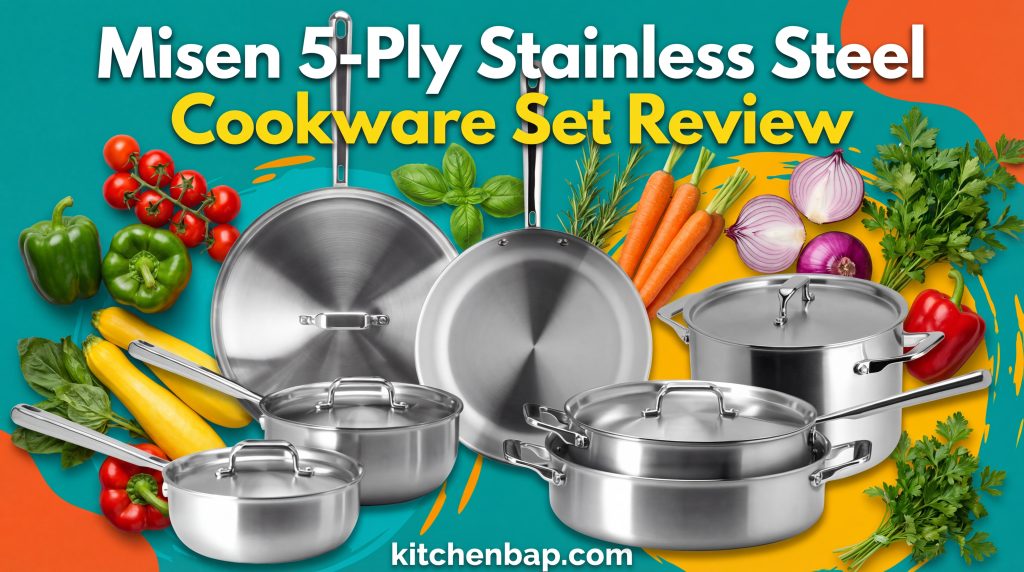 Misen 5-Ply Stainless Steel Cookware Set Review